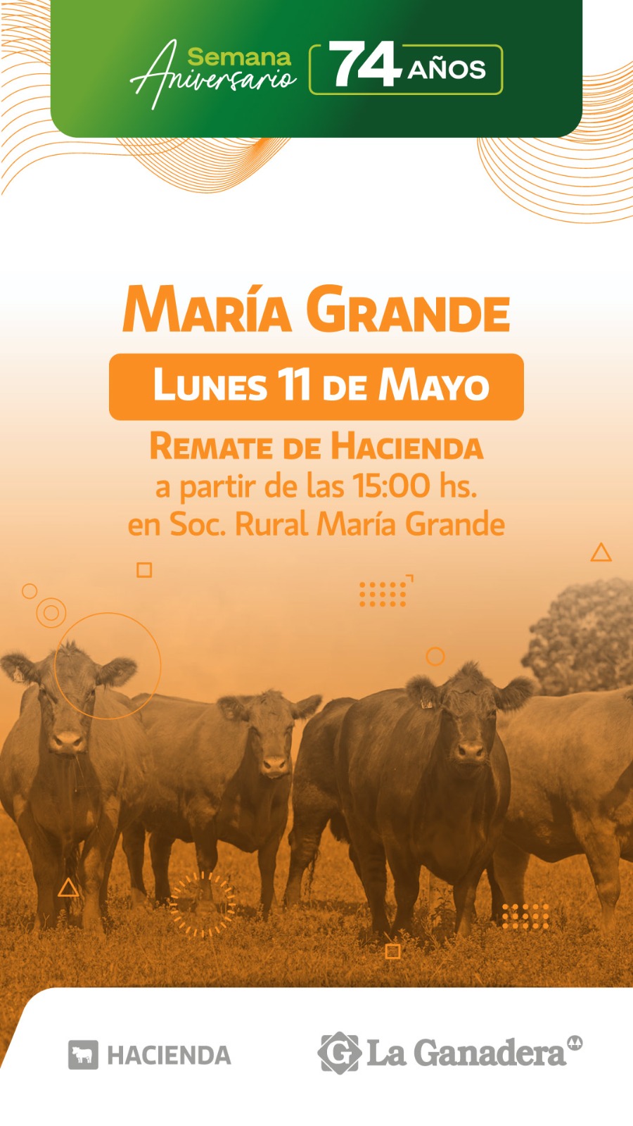 REMATE FERIA EN SOCIEDAD RURAL DE MARÍA GRANDE