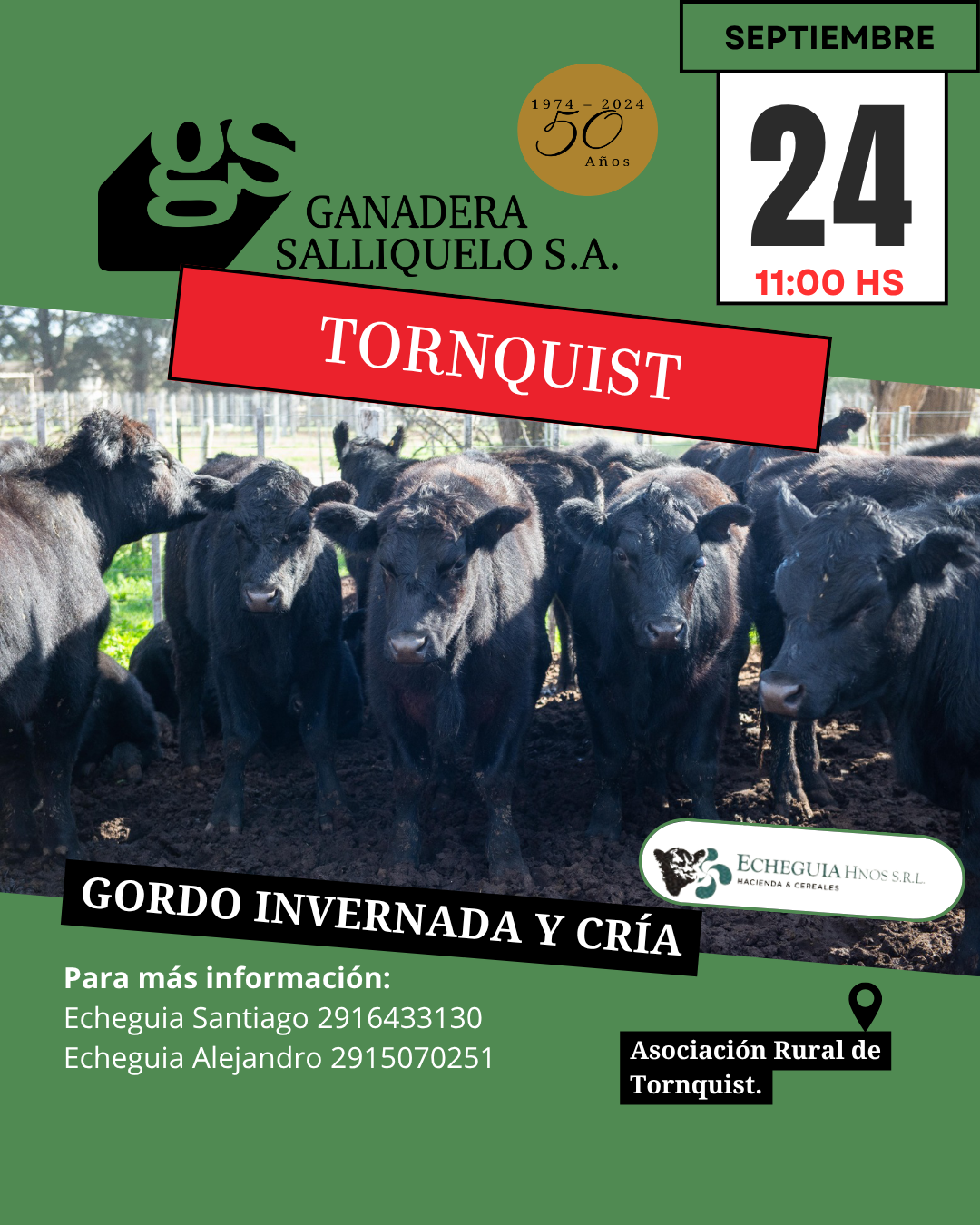 Afiche REMATE EN TORNQUIST