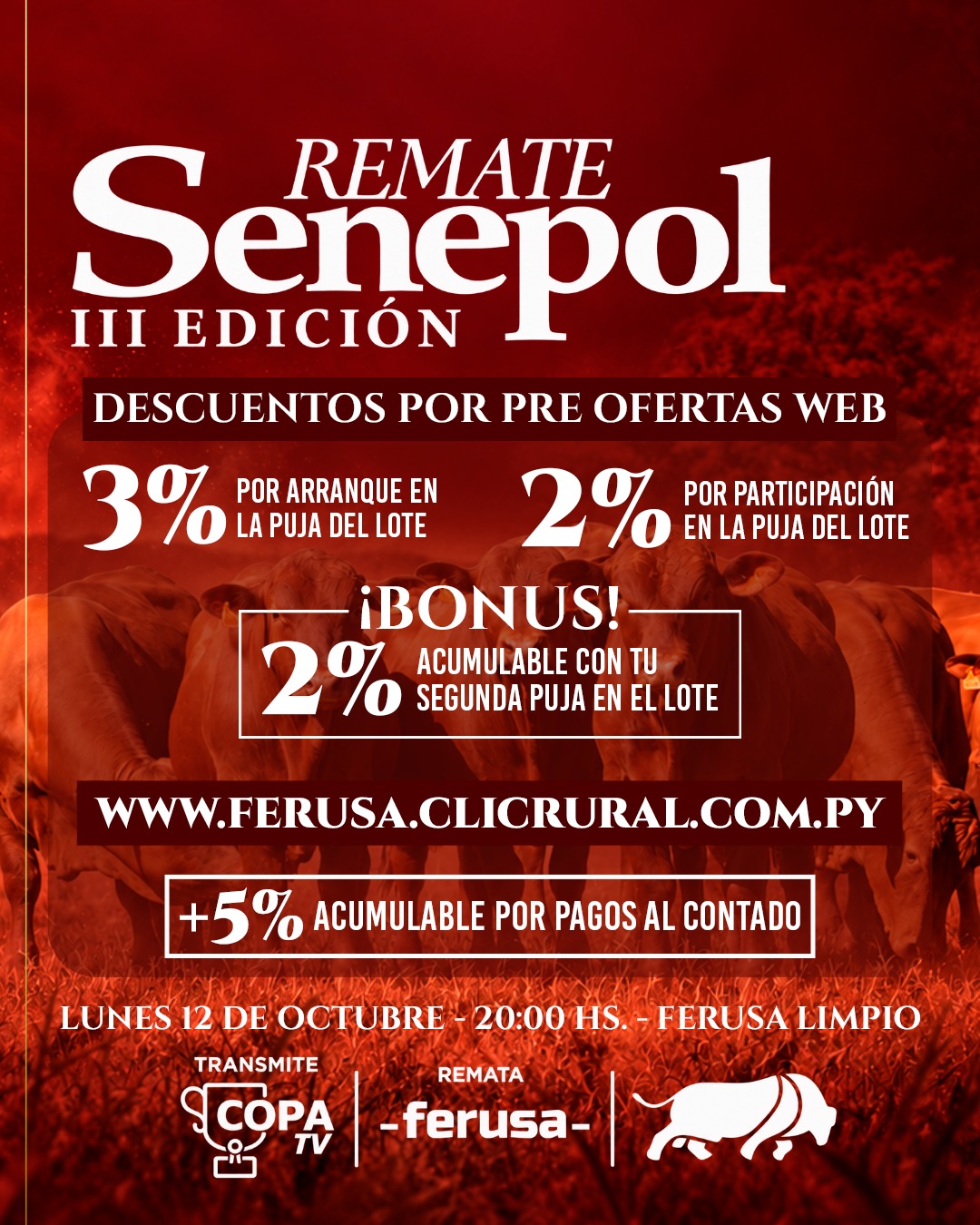 Afiche  REMATE SOLO SENEPOL III