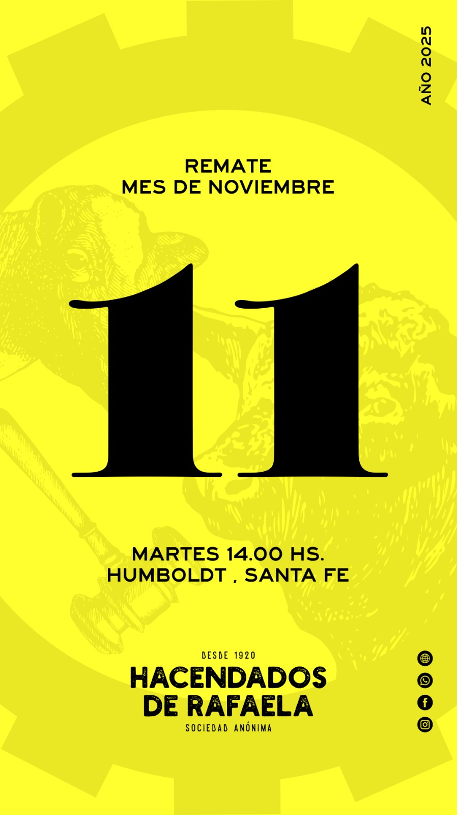 Remate 11 de Noviembre - Humboldt