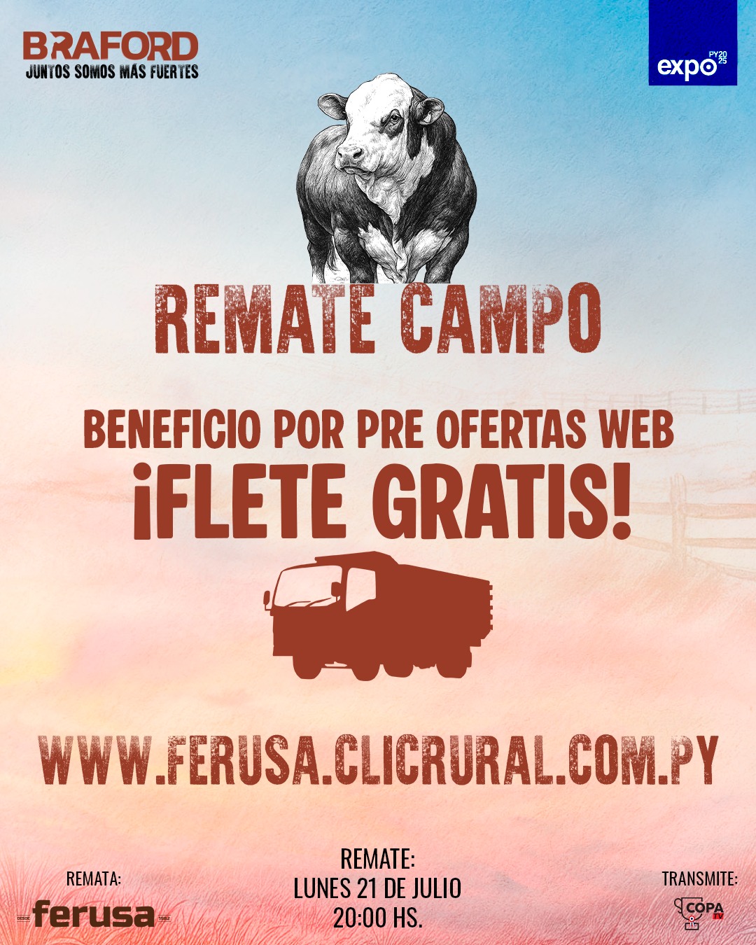 Remate FERIA DE REPRODUCTORES DE CAMPO  BRAFORD - EXPO 2025