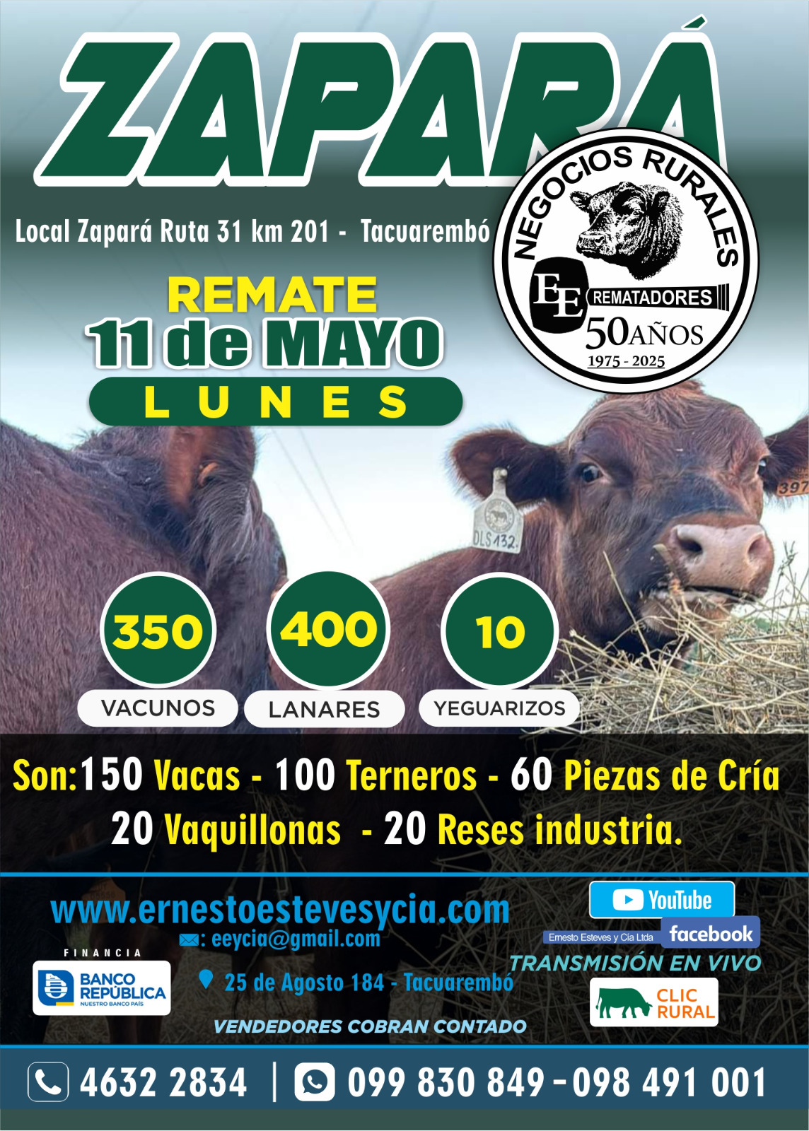 Remate Feria Mensual - Zapara