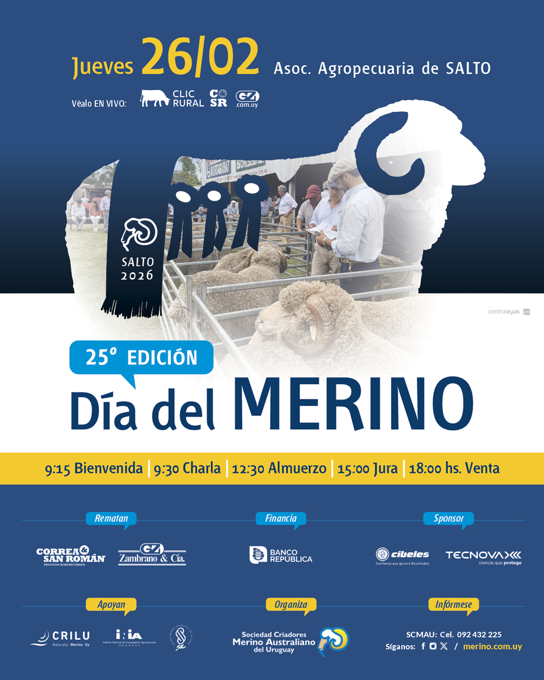 Remate 25º "DÍA DEL MERINO”