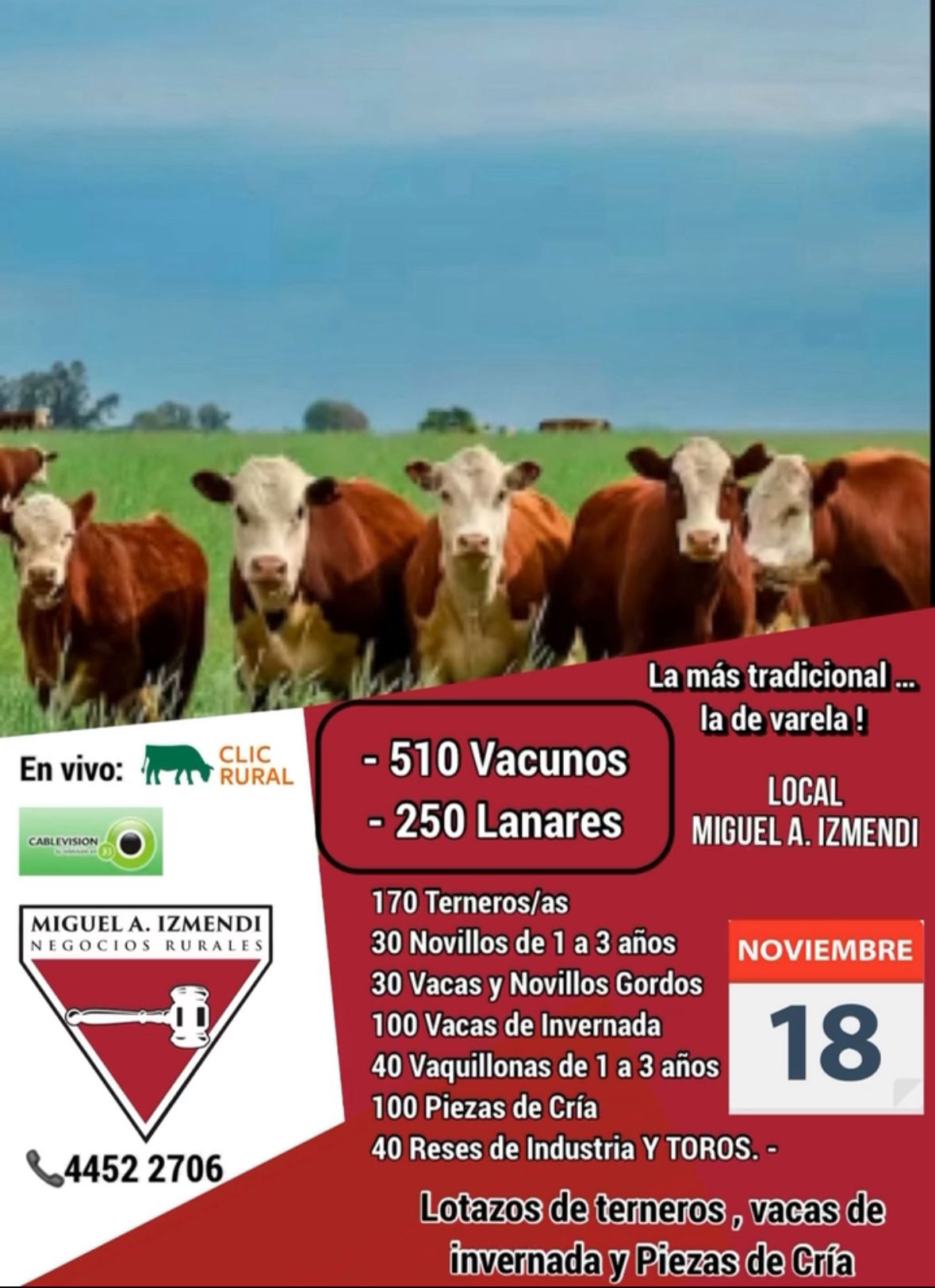 Remate La mas tradicional... La de Varela!