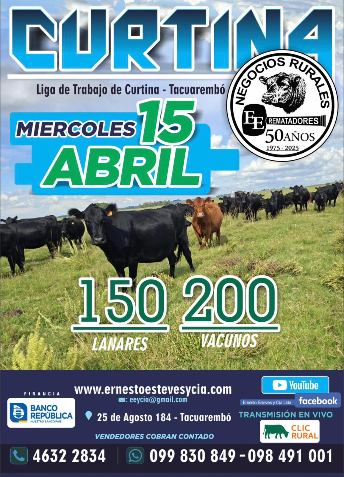 Remate Feria Mensual - Ernesto Esteves y Cia