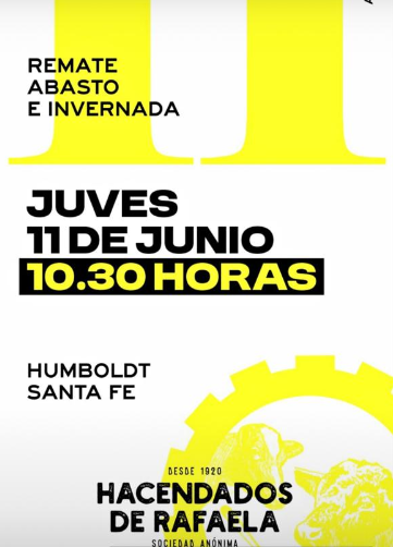 Afiche Remate SUSPENDIDO