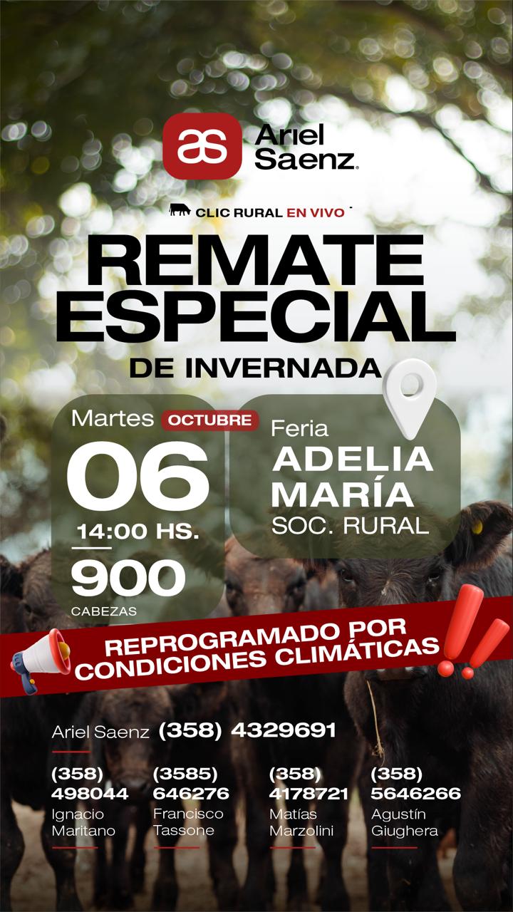 Afiche Remate