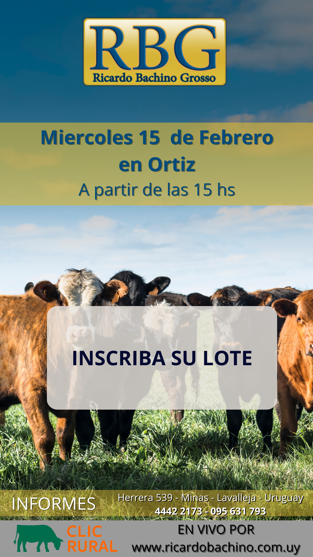 Afiche Feria de Ricardo Bachino Grosso