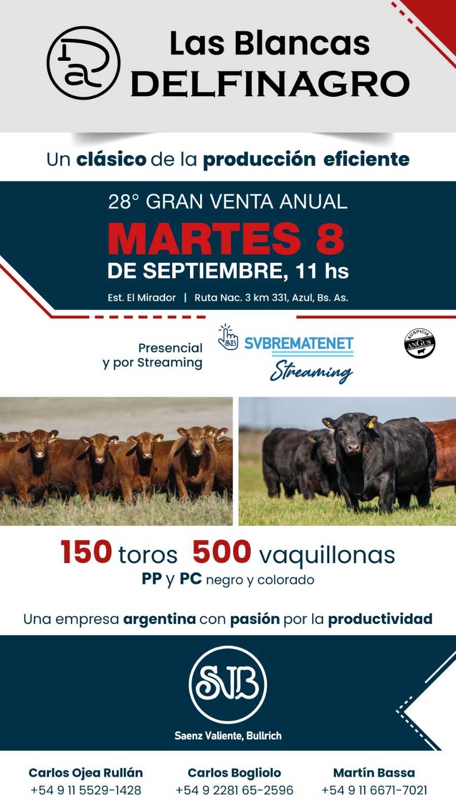 Afiche Las Blancas - Delfinagro