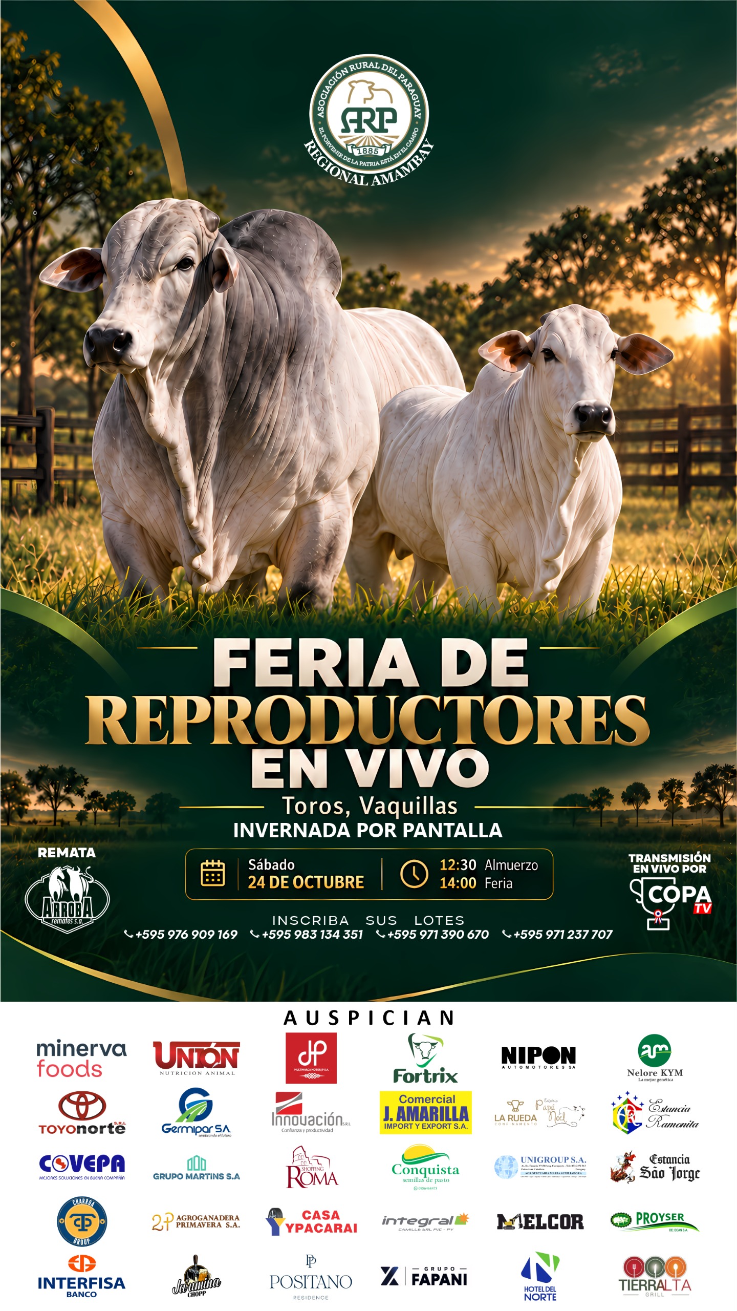 Afiche Feria de reproductores