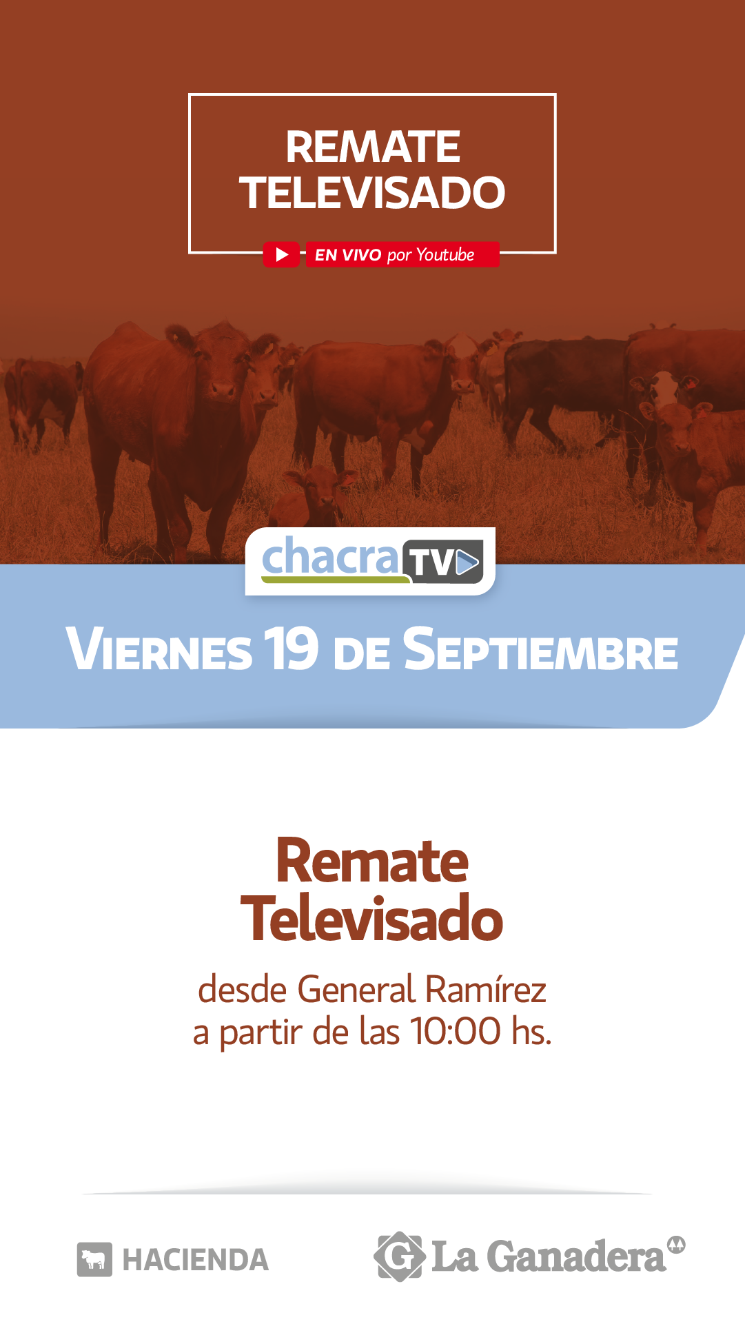 80° REMATE TELEVISADO