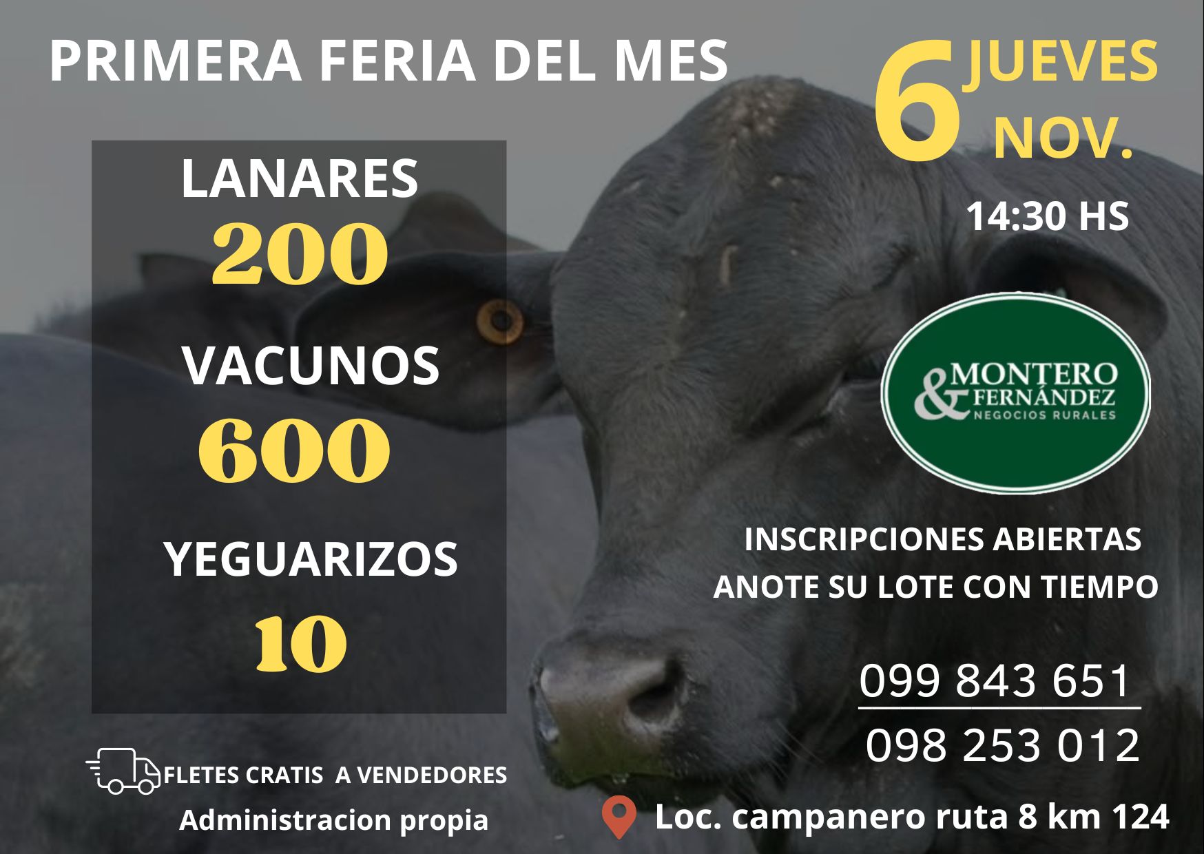 Remate Feria Mensual - Montero Fernandez