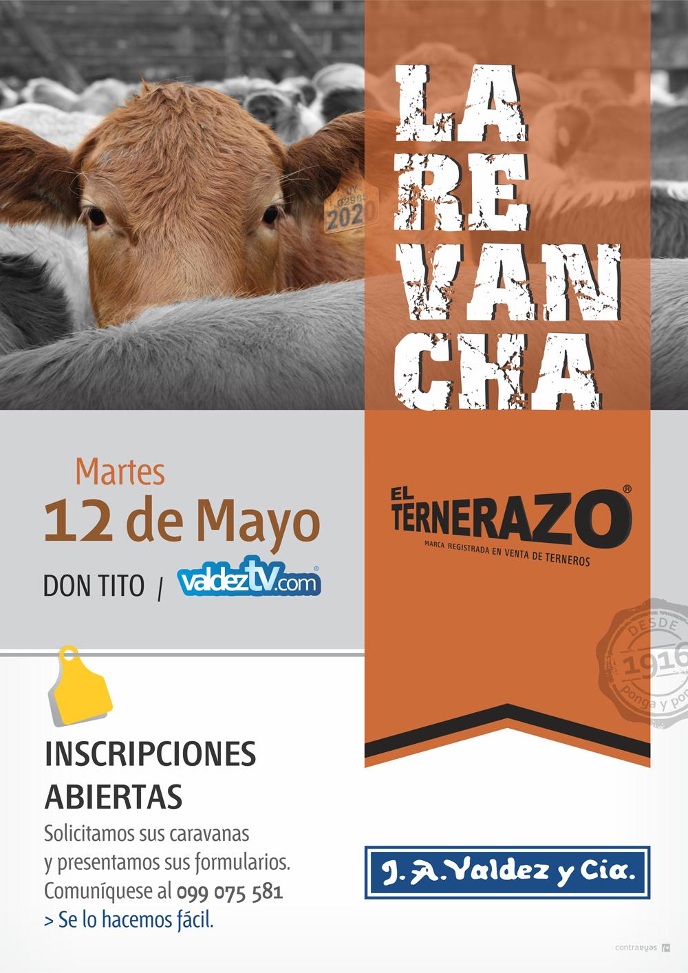 Afiche La Revancha del Ternerazo