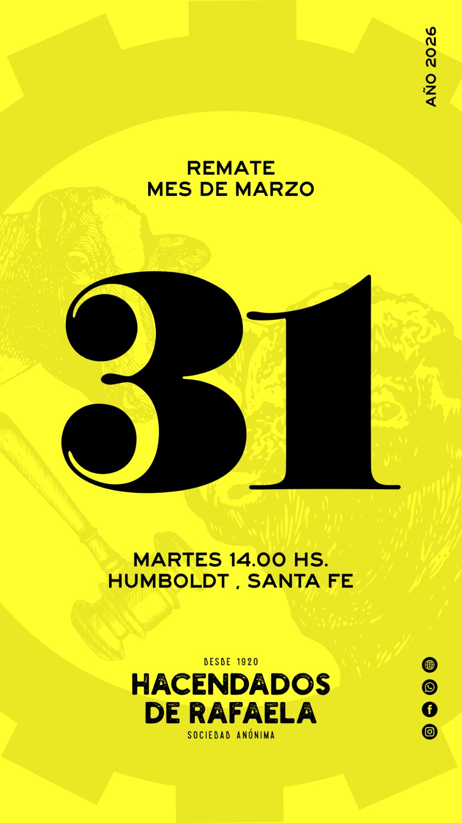 Remate 31 de Marzo - Humboldt