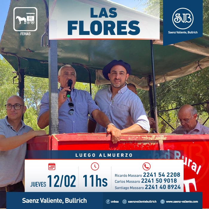Feria en Las Flores