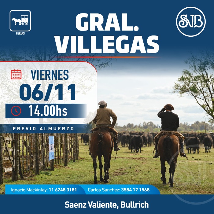 Remate Feria en Gral. Villegas