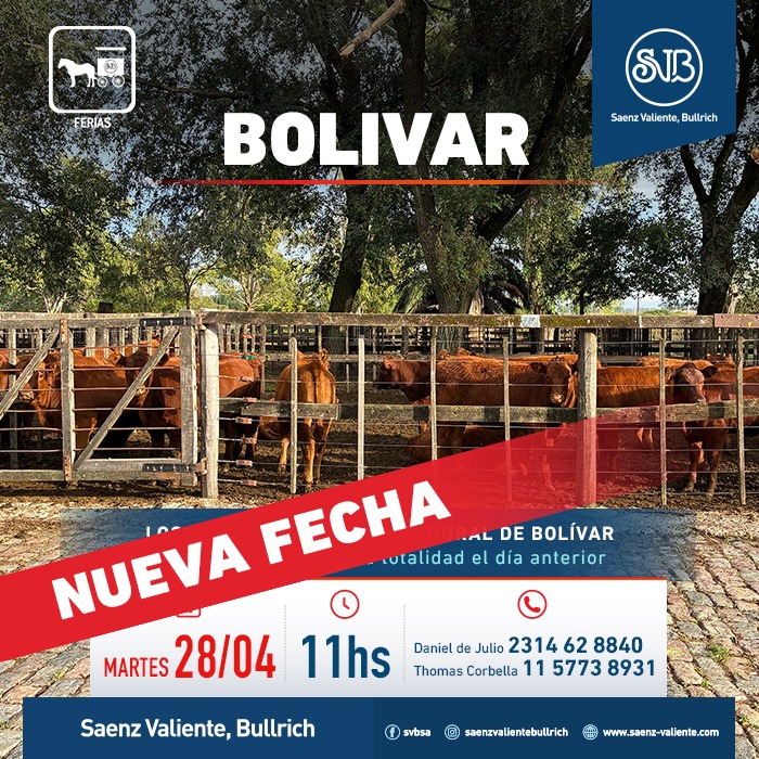 Feria en Bolívar