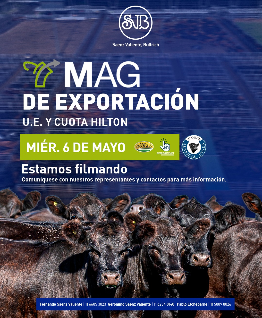 Remate MAG de EXPORTACION - UE y CUOTA HILTON