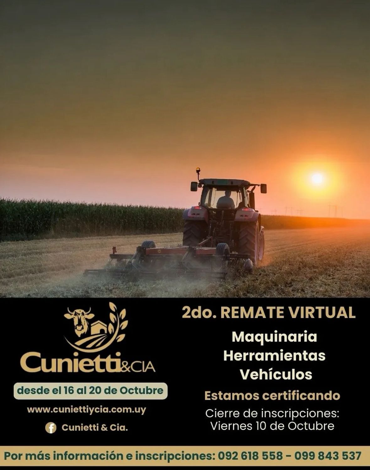 Remate 2º Remate Virtual de Maquinaria y Herramientas