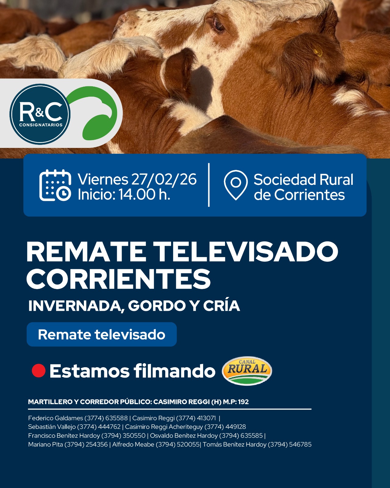 Remate televisado Corrientes 