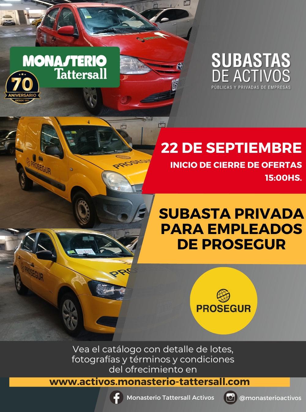 Remate SUB. PRIVADA EMPL. PROSEGUR