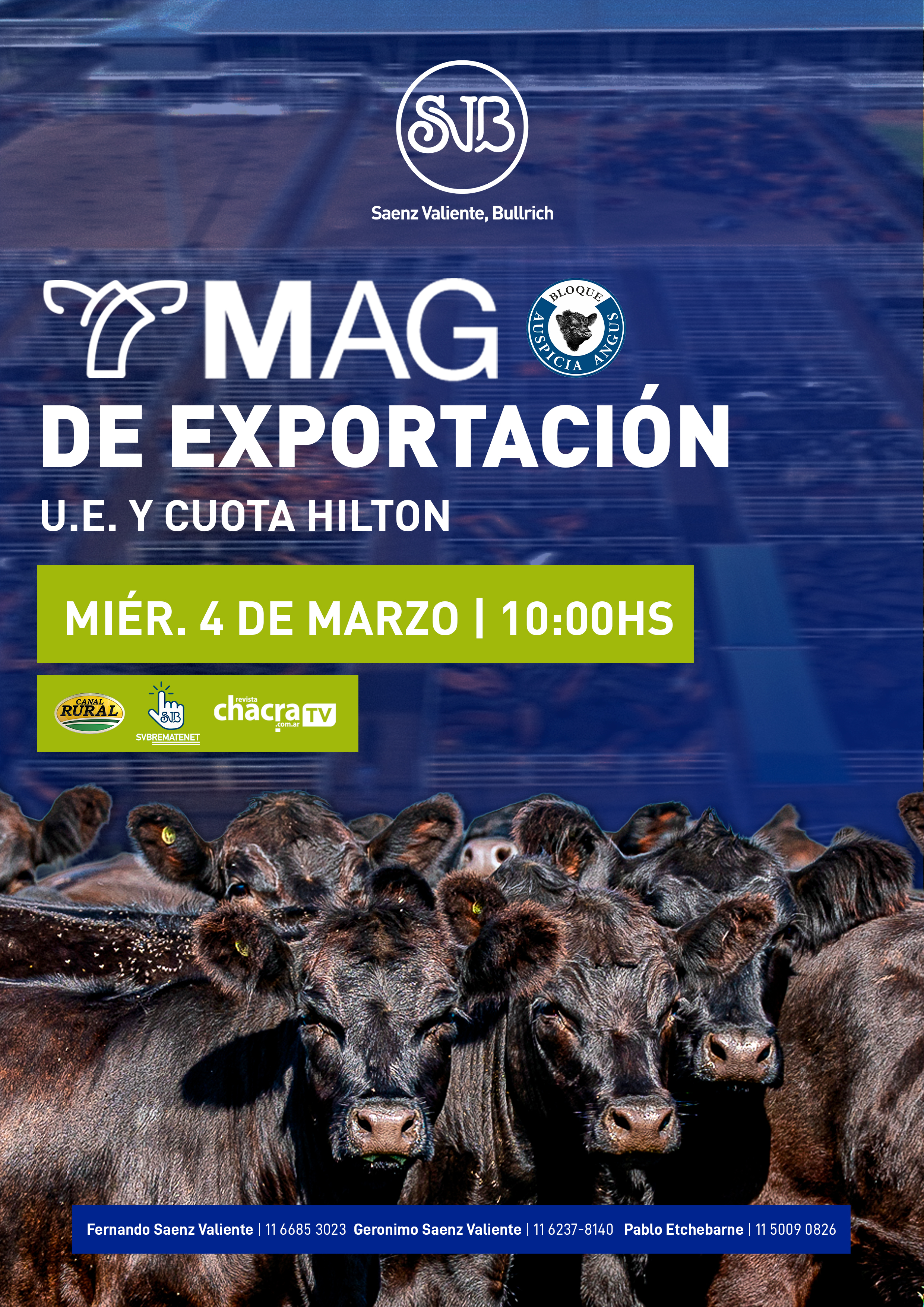 MAG de EXPORTACIÓN: UE y CUOTA HILTON