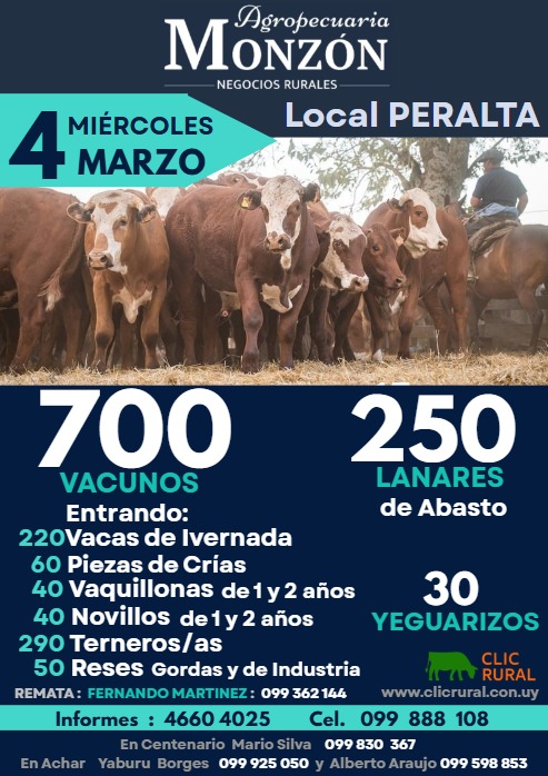 Feria Mensual - Agropecuaria Monzon