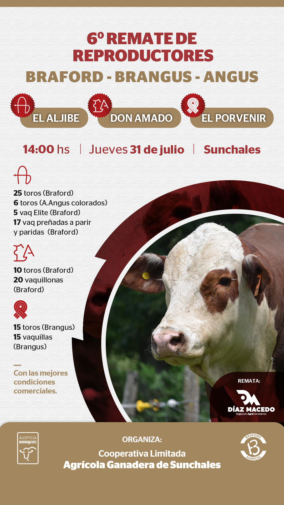 Remate 6to Remate de Reproductores