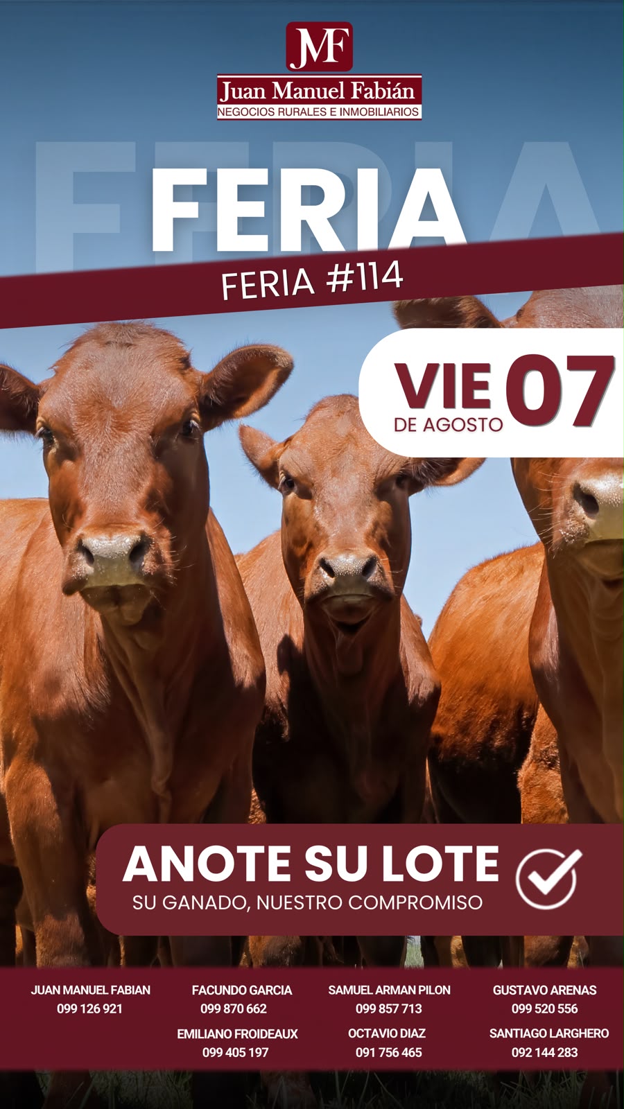 Afiche Feria #114 - JMF