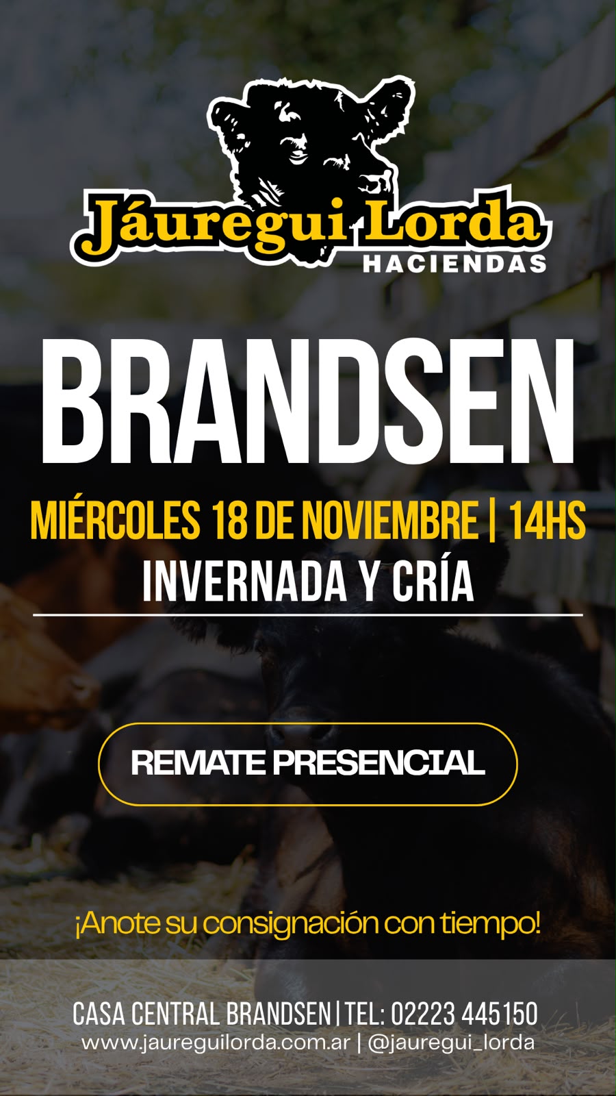 Afiche Remate Especial invernada y cría 