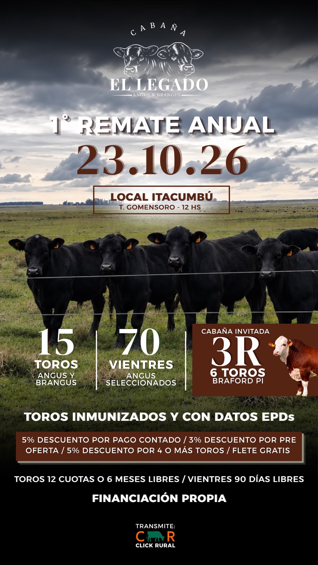 Afiche 1º El Legado