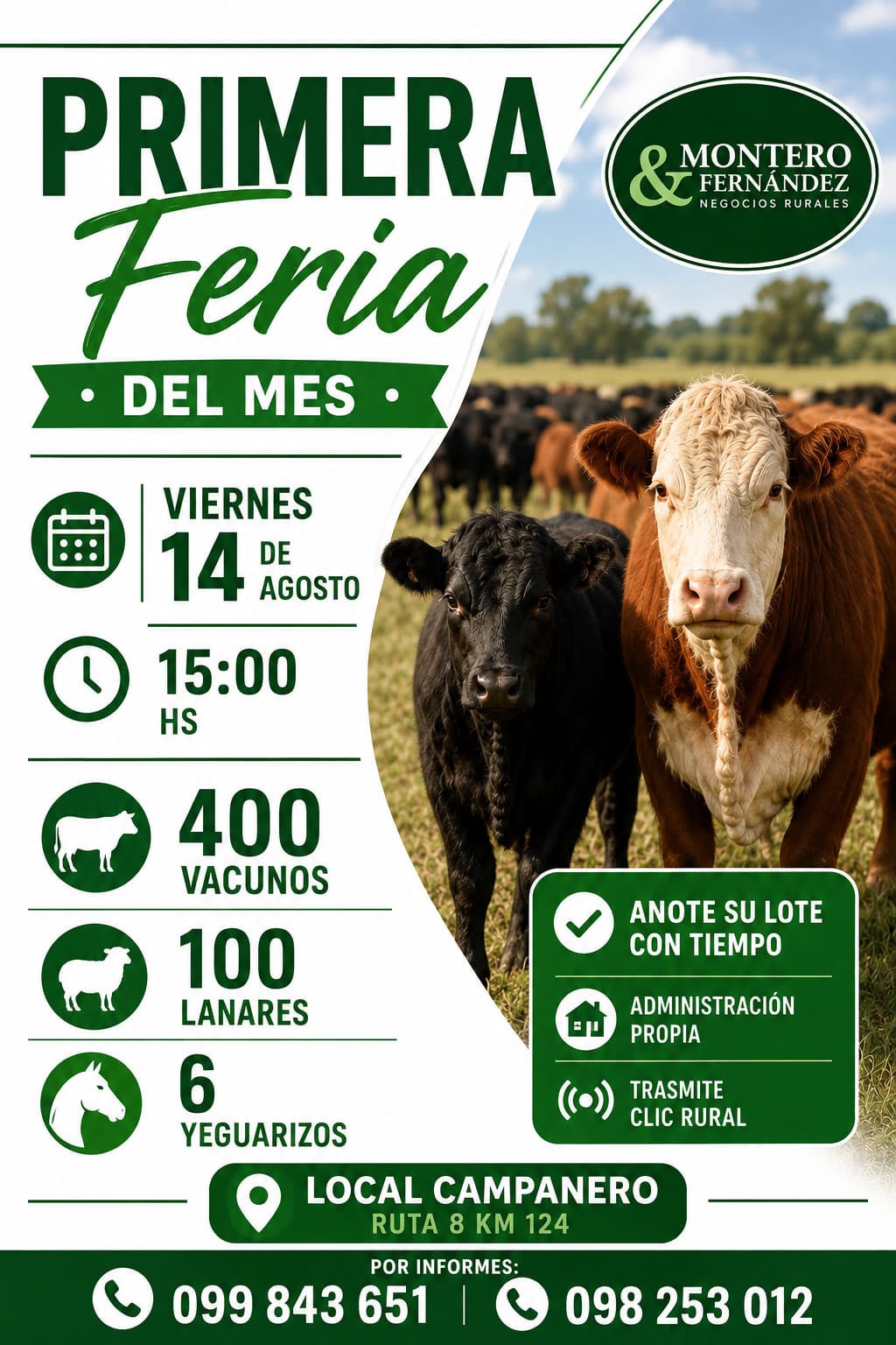 Remate Primer feria del mes - Montero Fernandez