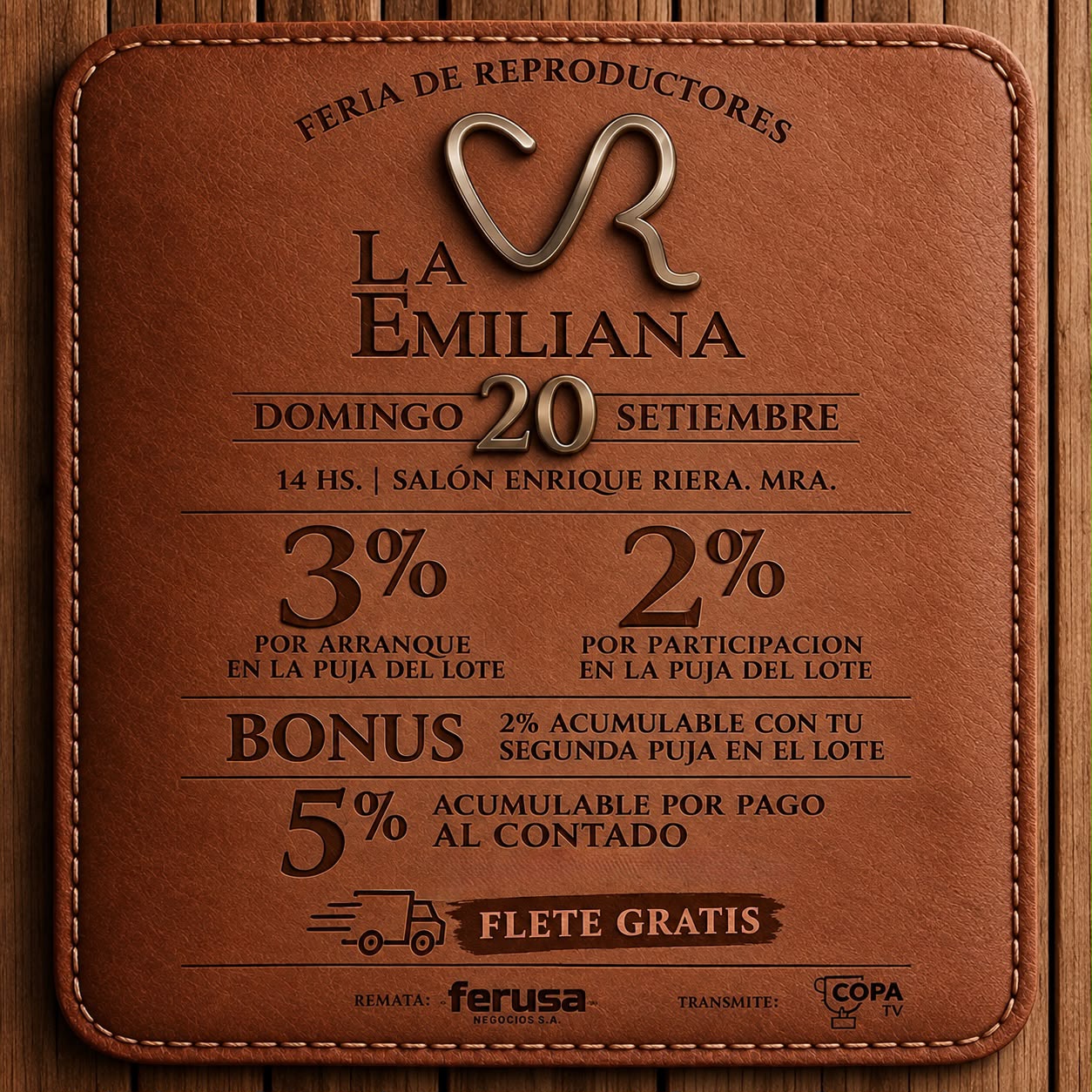 Remate Feria de Reproductores La Emiliana