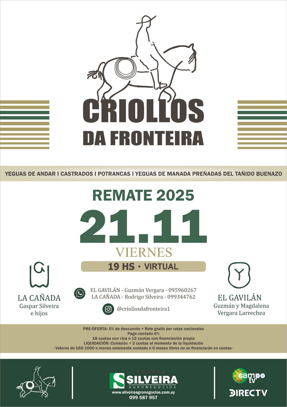 Remate Criollos Da Fronteira