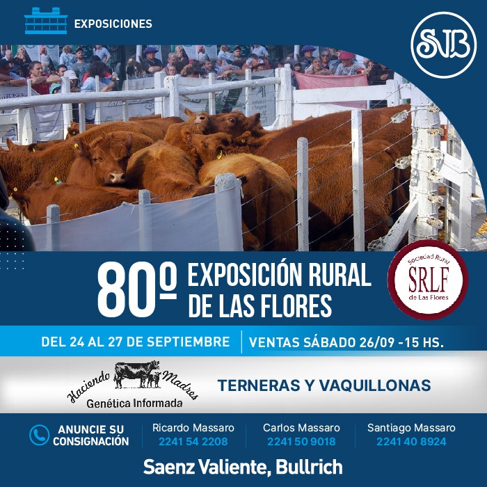 Afiche Expo Rural Las Flores