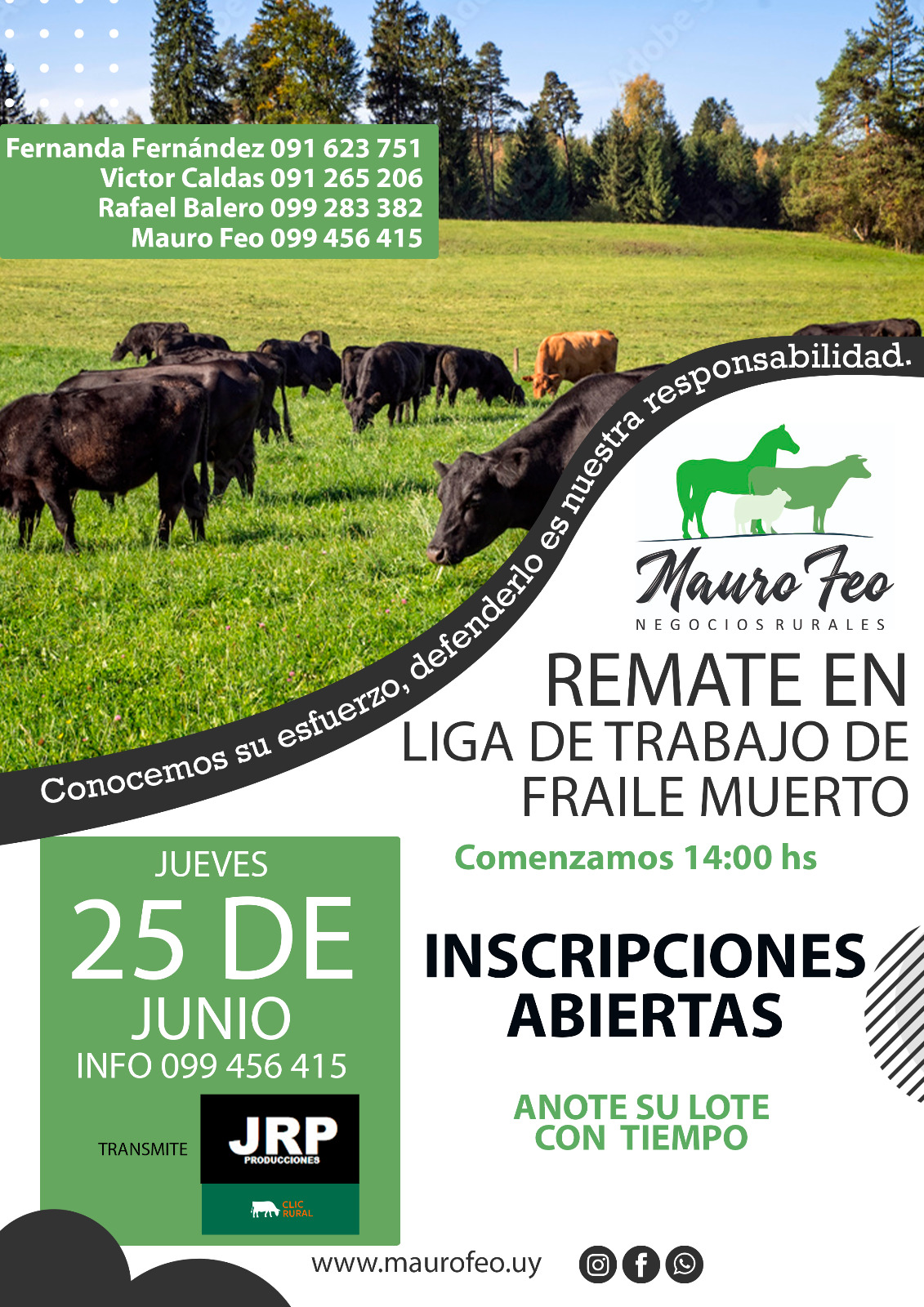Remate Feria mensual - Fraile Muerto