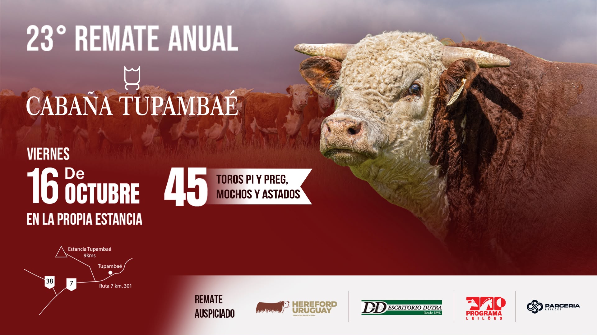 Remate 23º Cabaña Tupambaé