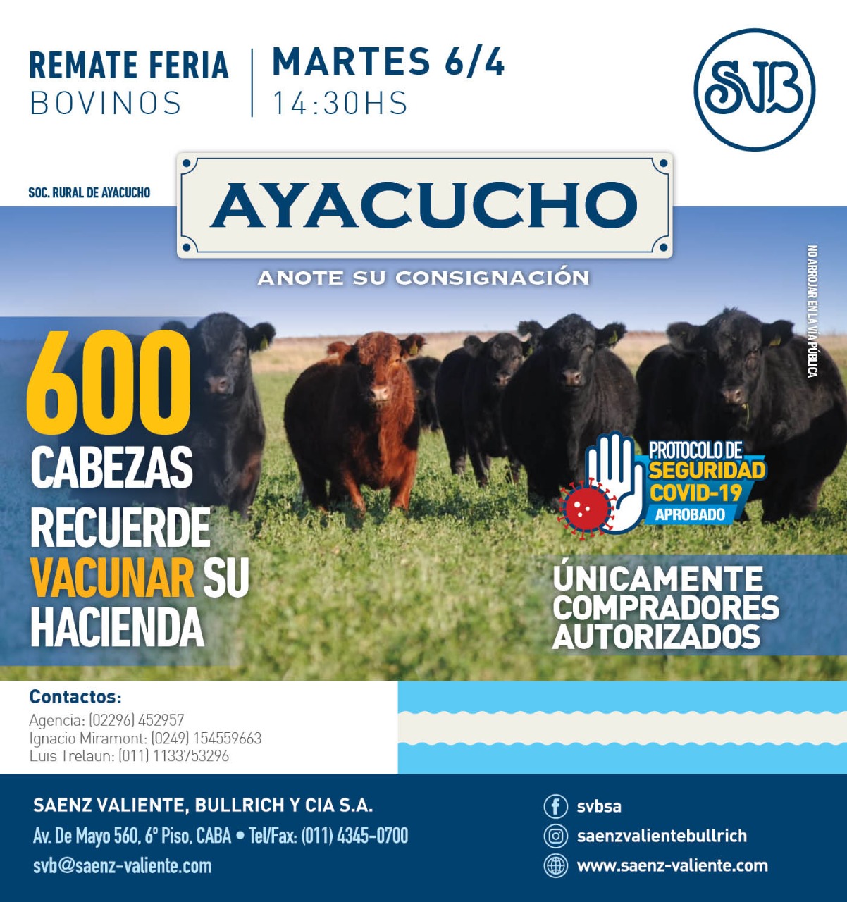 Afiche Feria en Ayacucho