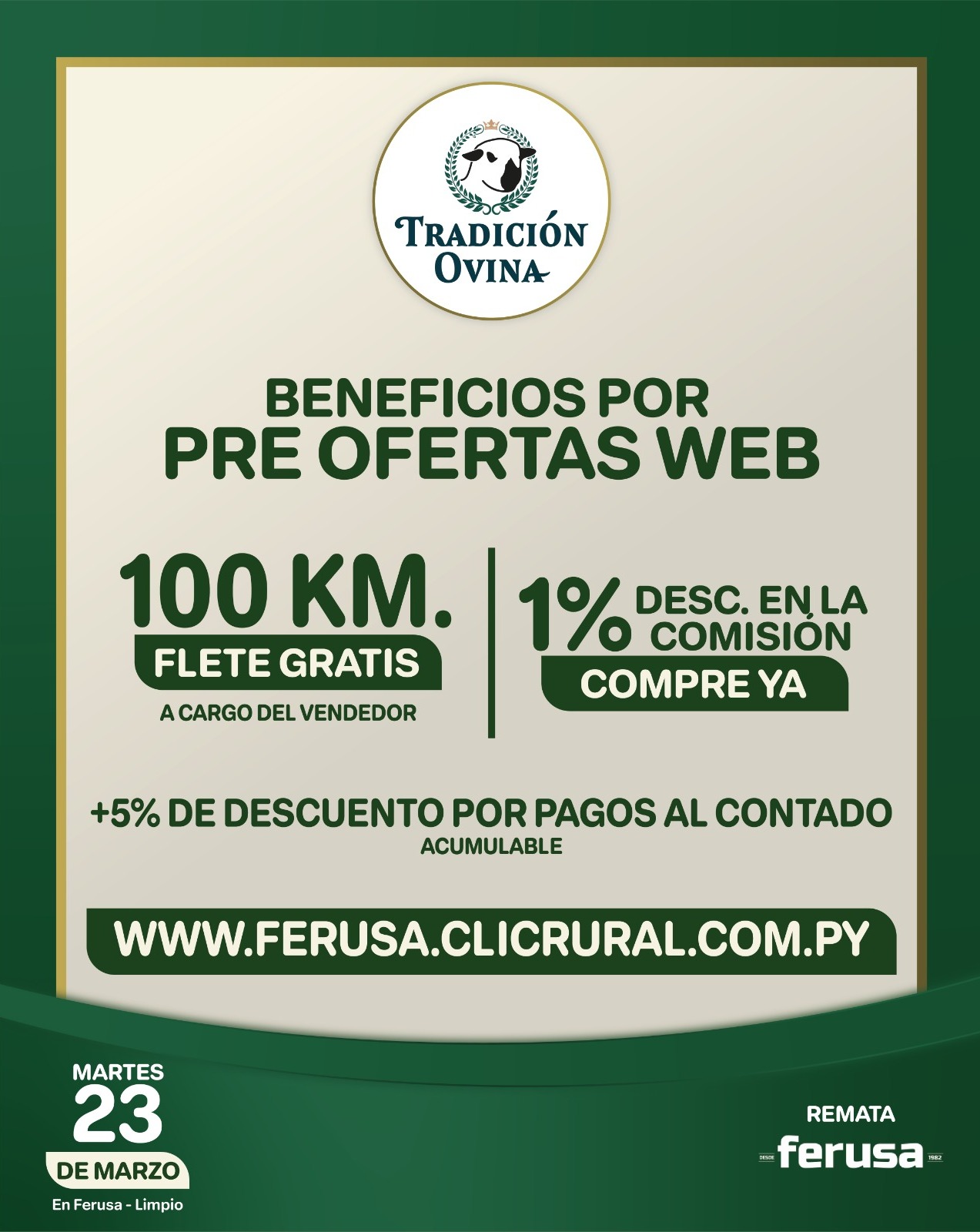 REMATE TRADICIÓN OVINA