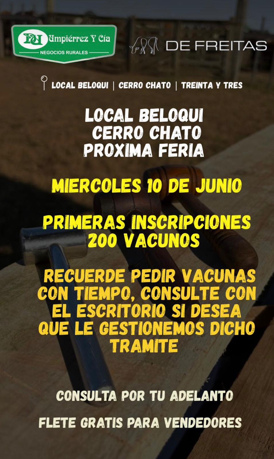 Remate Feria Mensual - Umpierrez y Cia