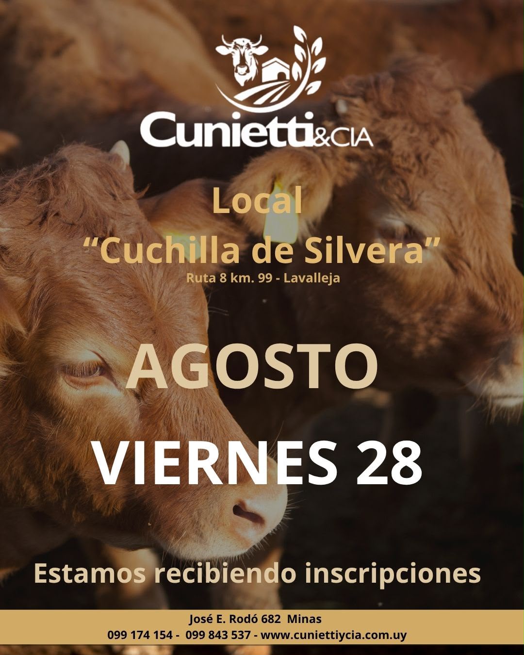 Remate Segunda feria mensual - Cunietti y Cia