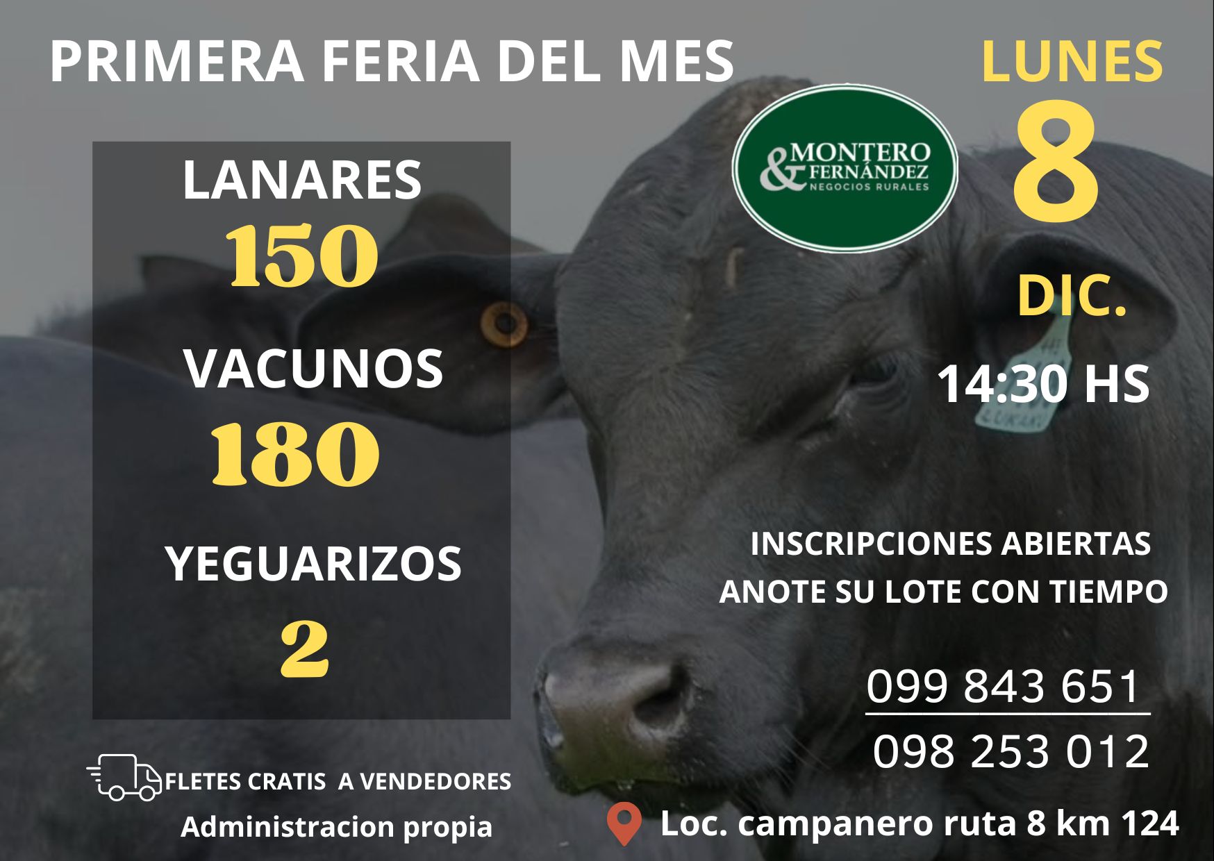 Remate Feria Mensual - Montero Fernandez