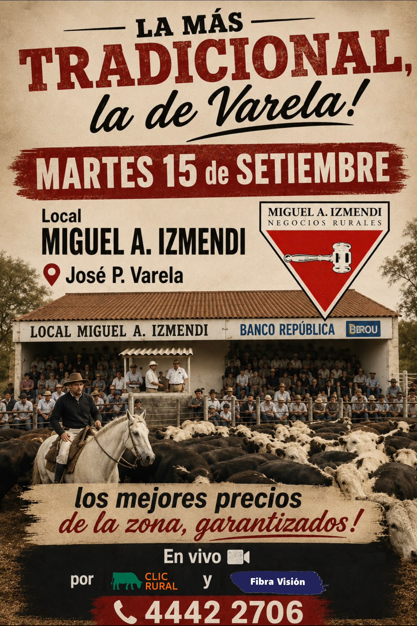 Afiche La mas tradicional...La de Varela!
