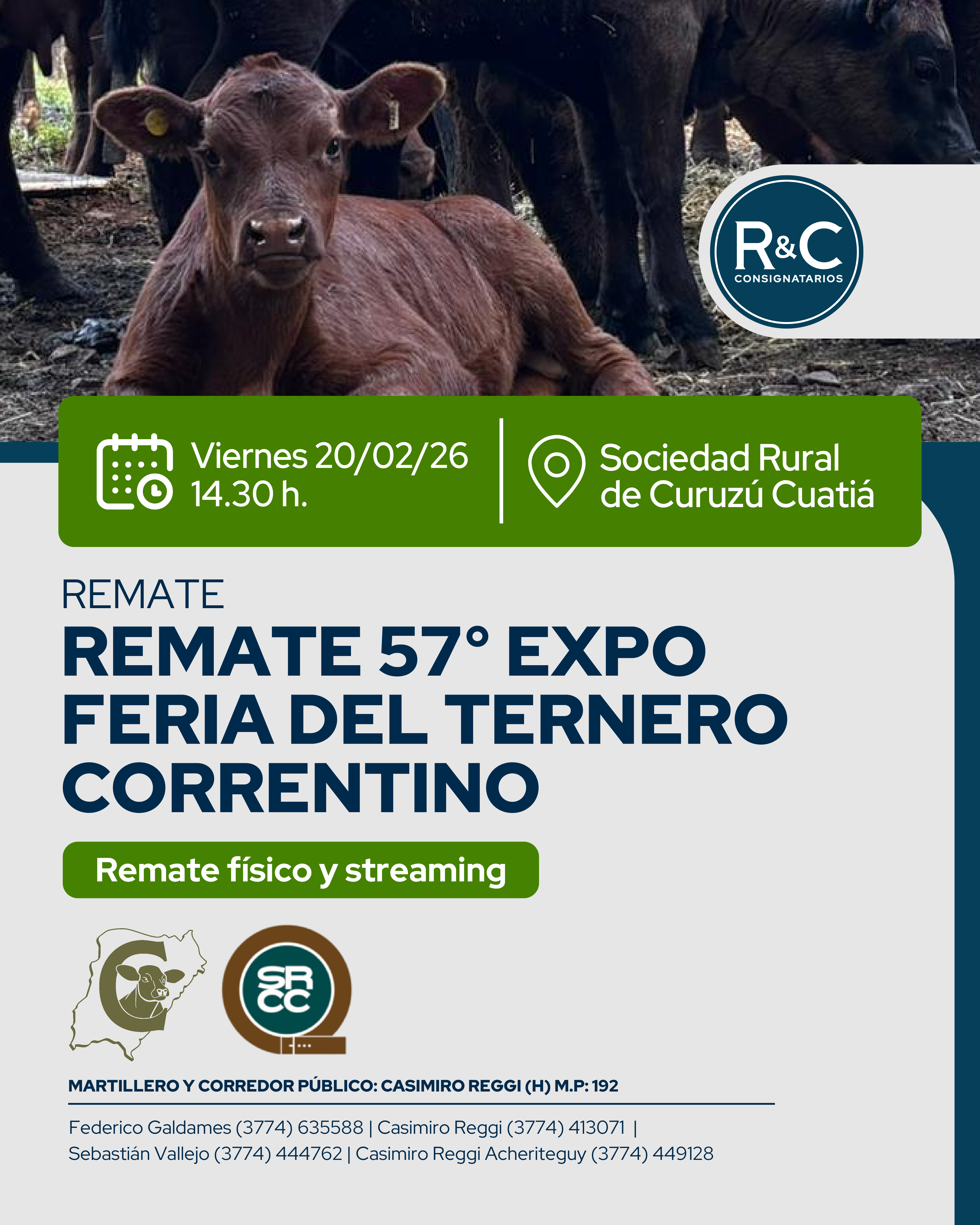 Remate 57° Expo Feria del ternero correntino
