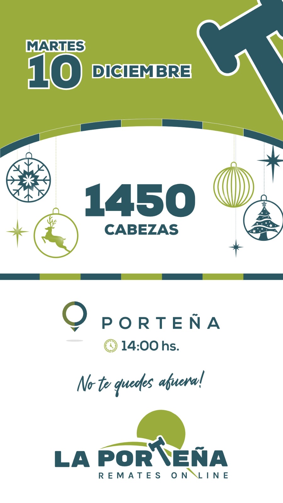 Afiche Remate Virtual