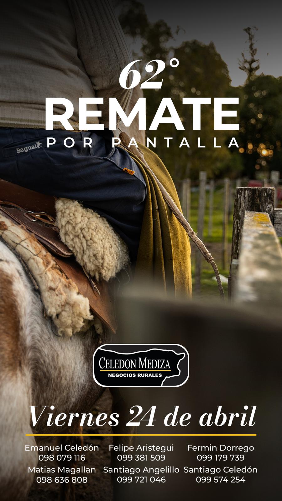 Remate 62º Remate por Pantalla