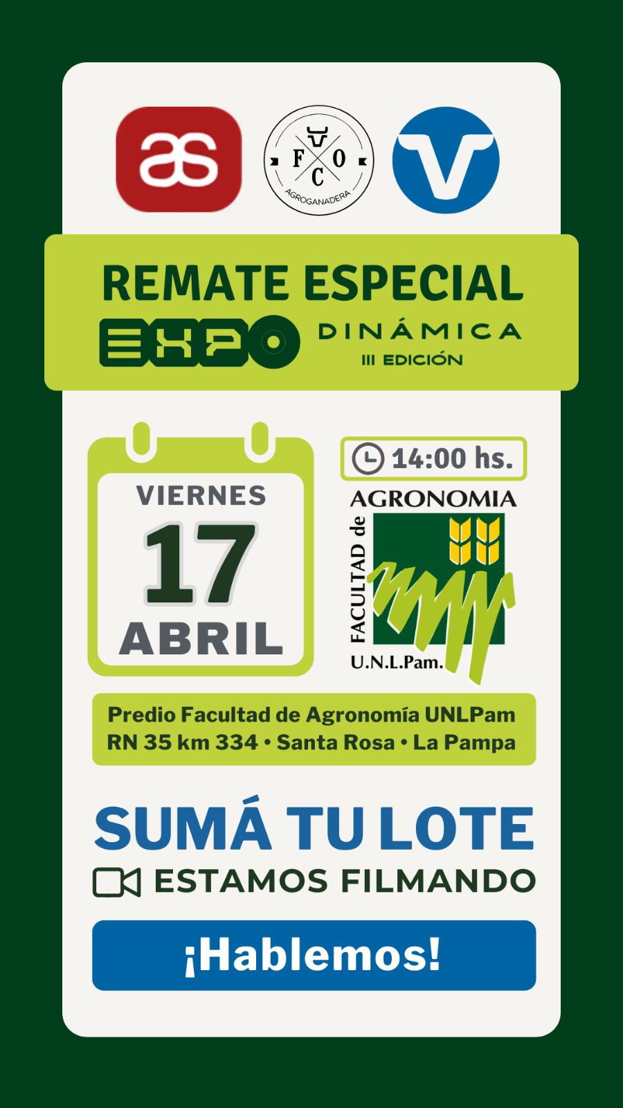 Remate Remate Especial Expo Dinámica
