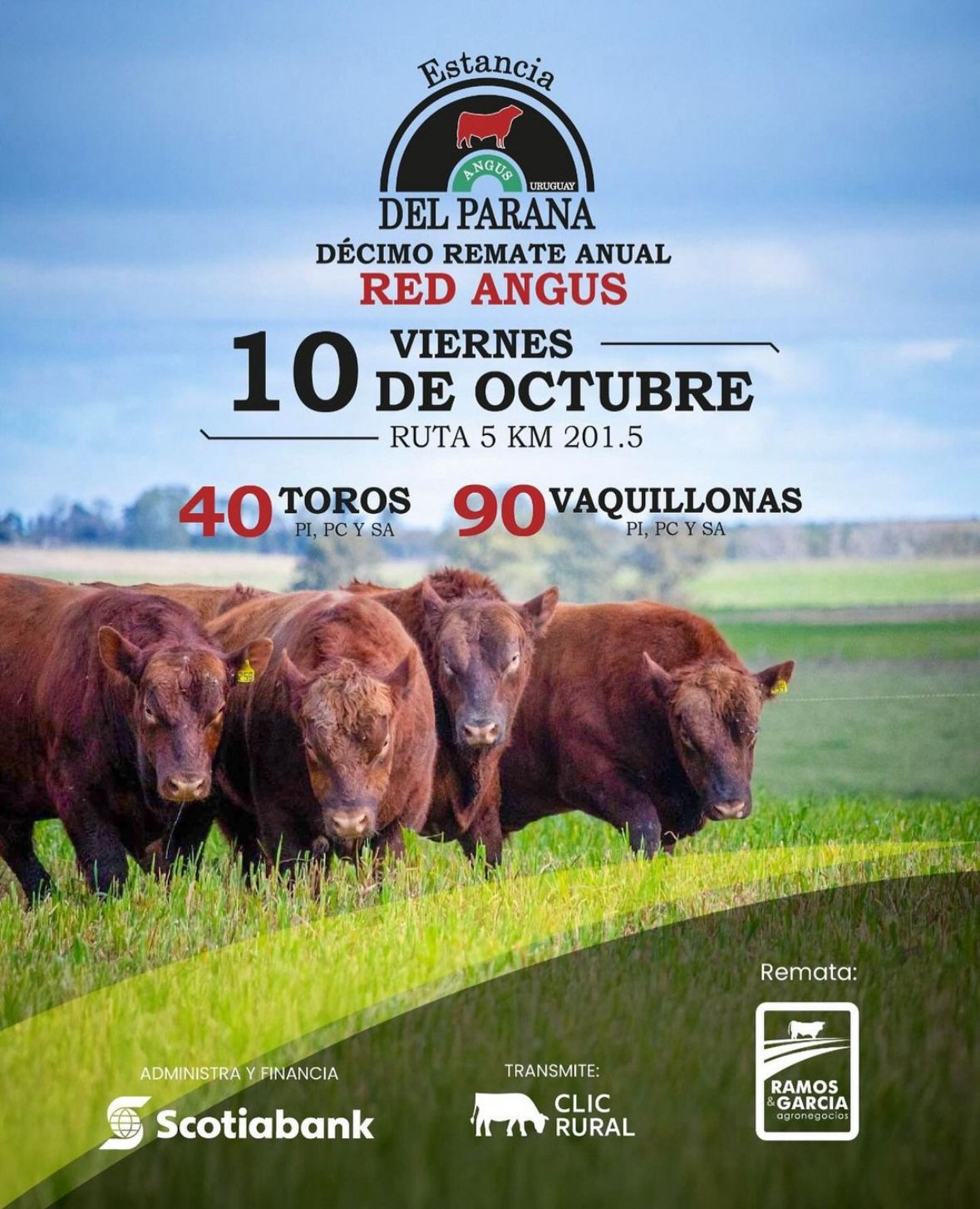 Afiche Cabaña del Parana