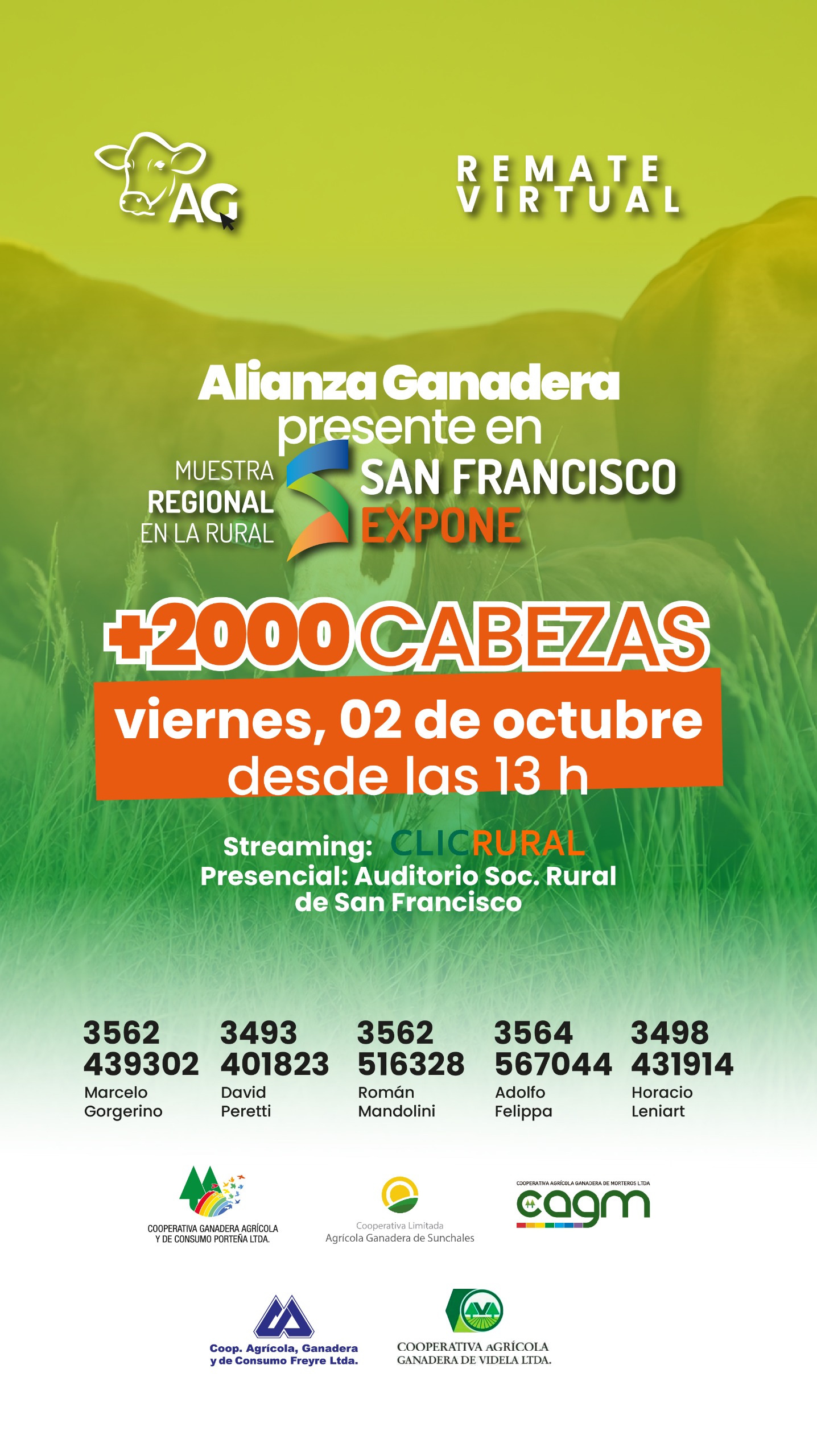 Remate Virtual San Francisco Expone