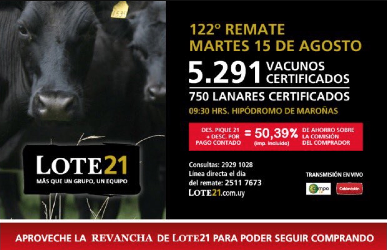 Afiche 122 Remate Lote 21